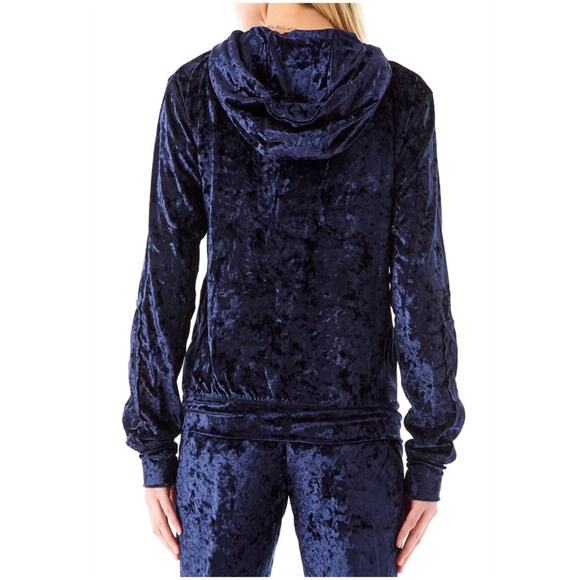 NWT LF Emma & Sam Crushed Velvet Hoodie - Picture 4 of 9